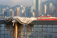 hk island seen from west kowloon